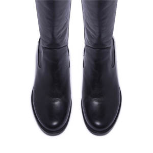 Carl Scarpa Gaido Black Leather Boots